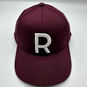 New Radmor Golf R Logo Bordo Adjustable Baseball Hat Cap One Size